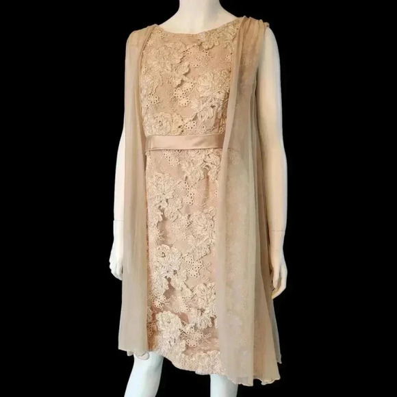Vintage 1960s Jack Goldbach Cocktail Dress 8-10 M - Picture 2 of 10